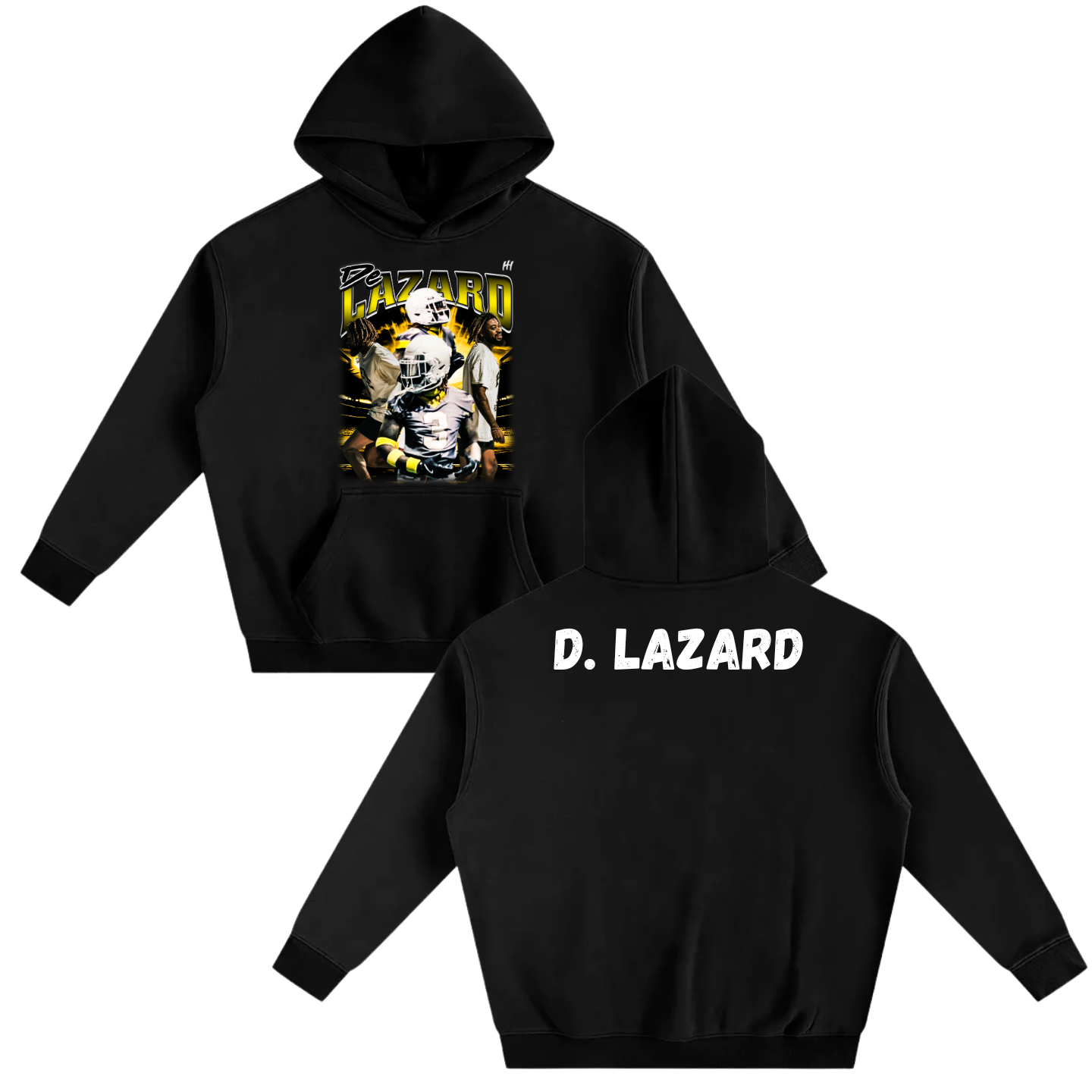 De Lazard Oversize Fleeced Hoodie