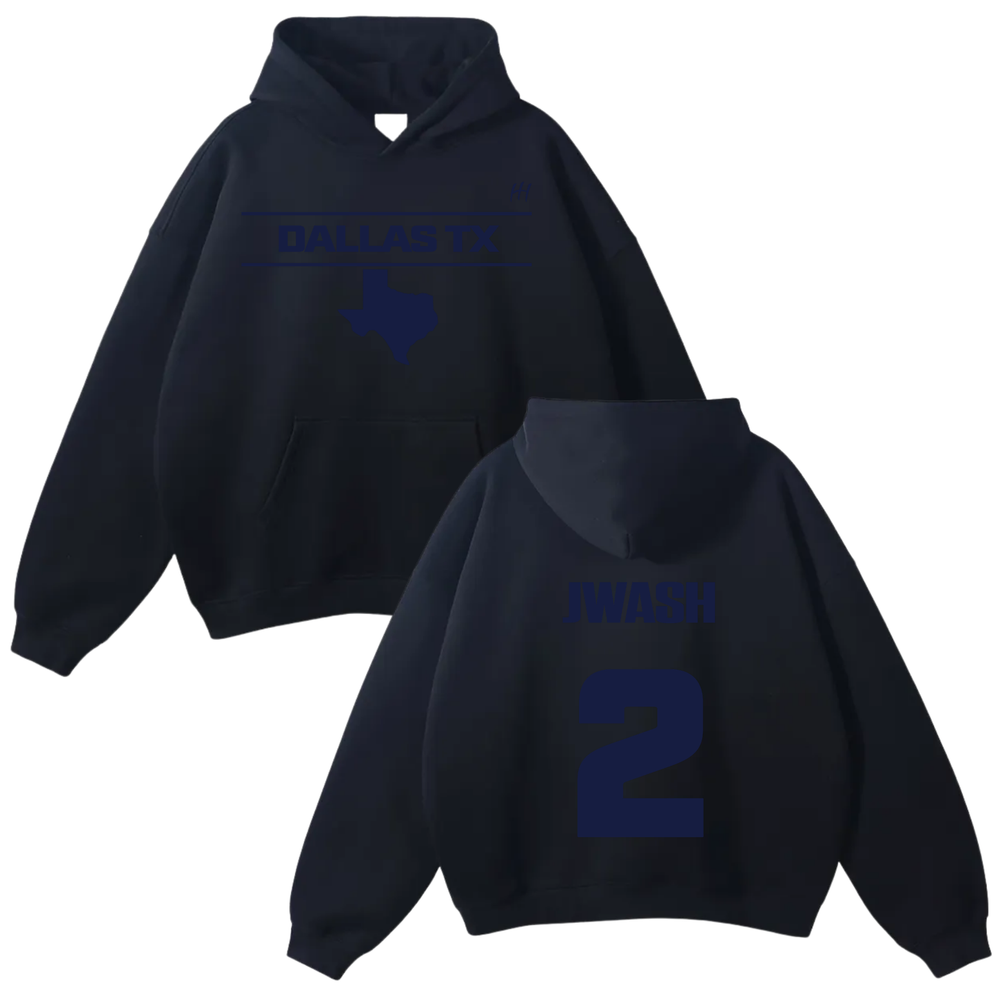 Joshua Washington  Oversize Fleeced Hoodie