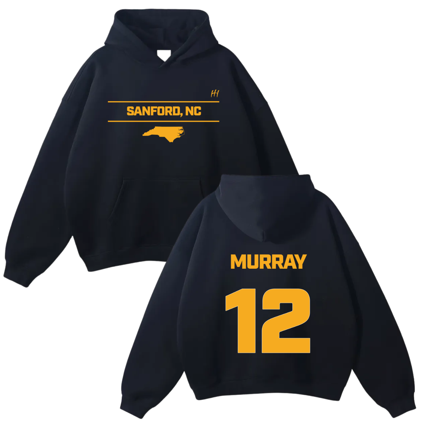 Lamar Murray Oversize Fleeced Hoodie