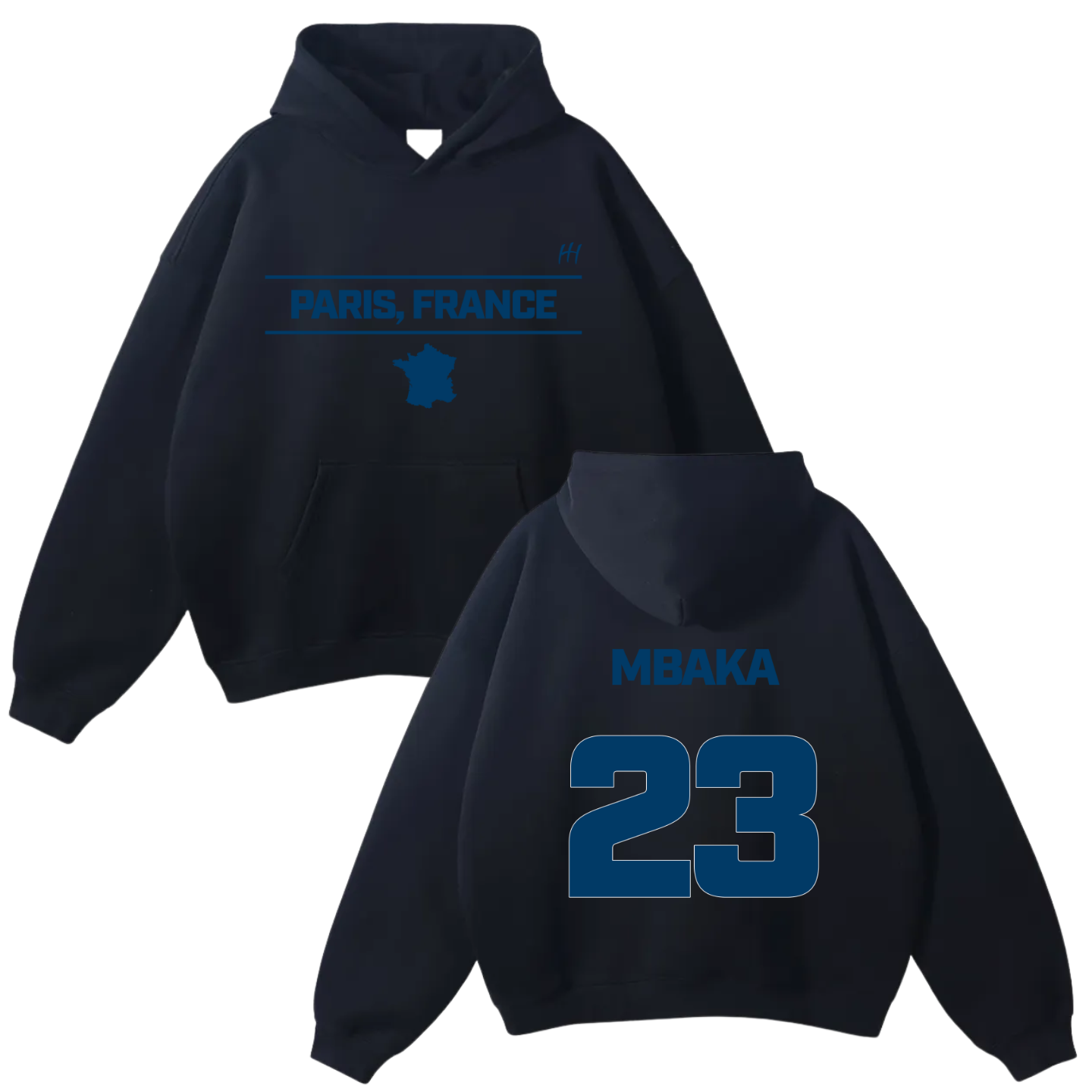 EDWIN SAM MBAKA Oversize Fleeced Hoodie