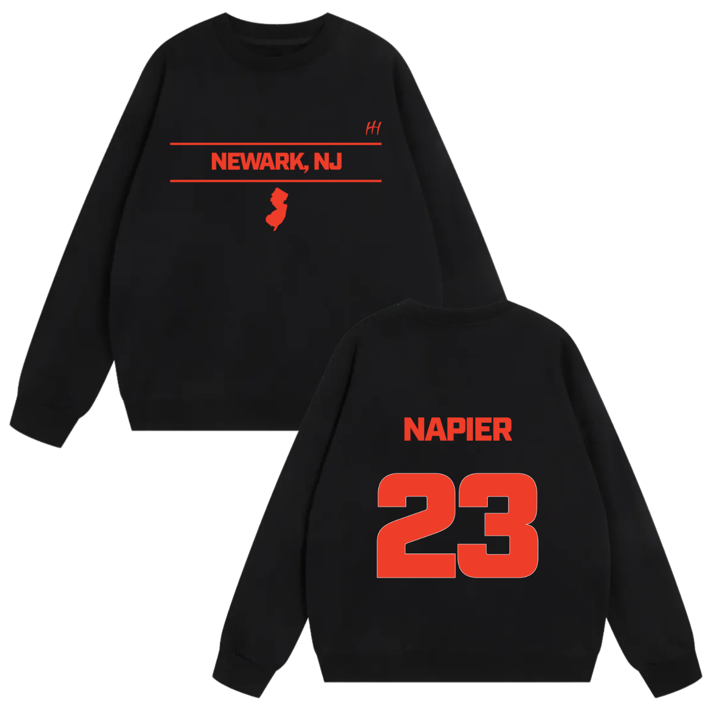 Kahmiyah Napier Heavyweight Crewneck Sweatshirt