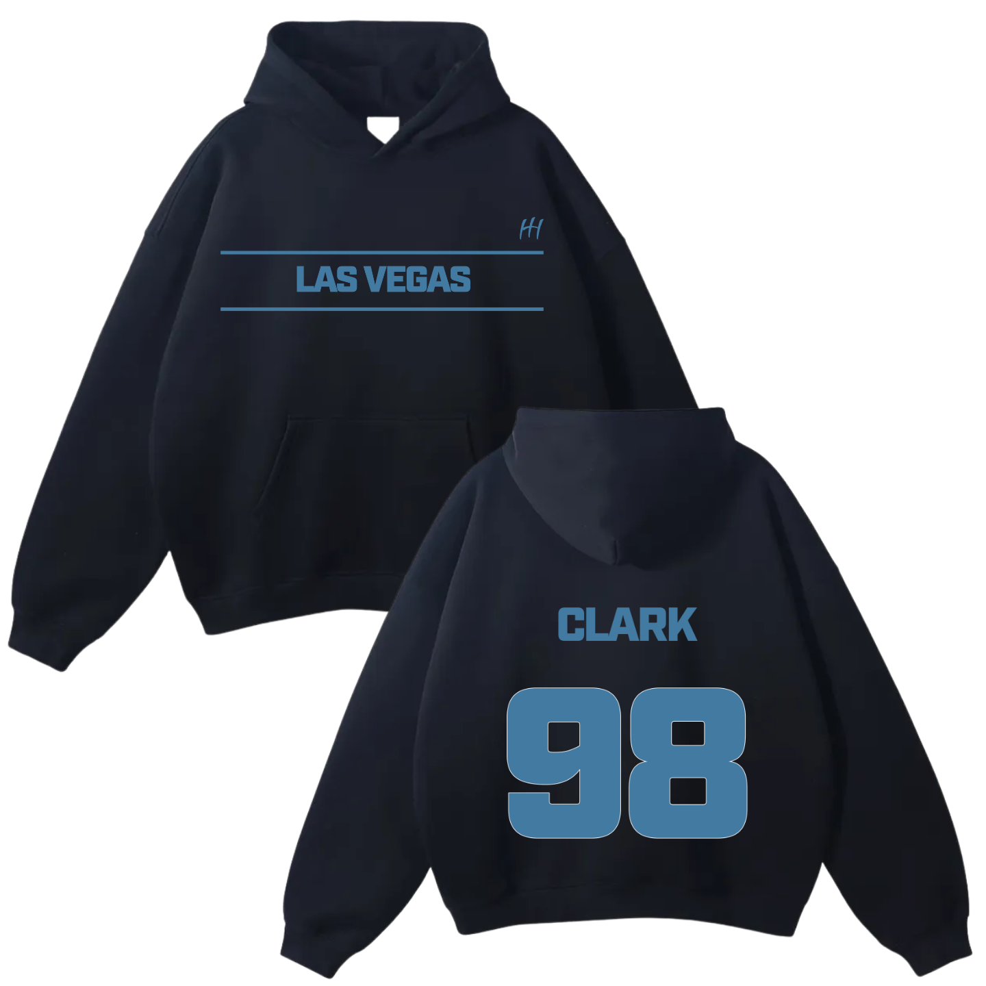 Isaiah Clark Oversize Fleeced Hoodie