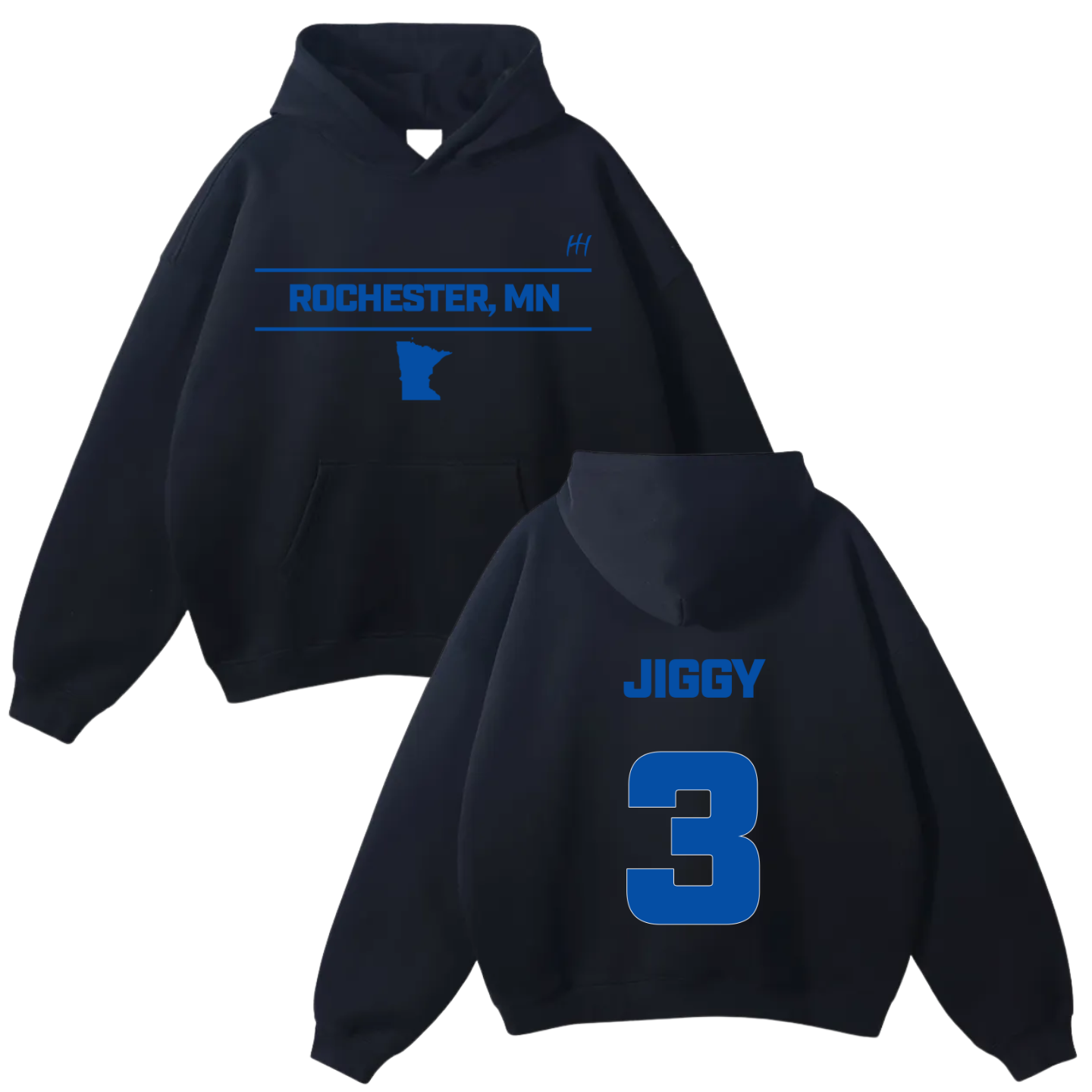 AT Oversize Fleeced Hoodie