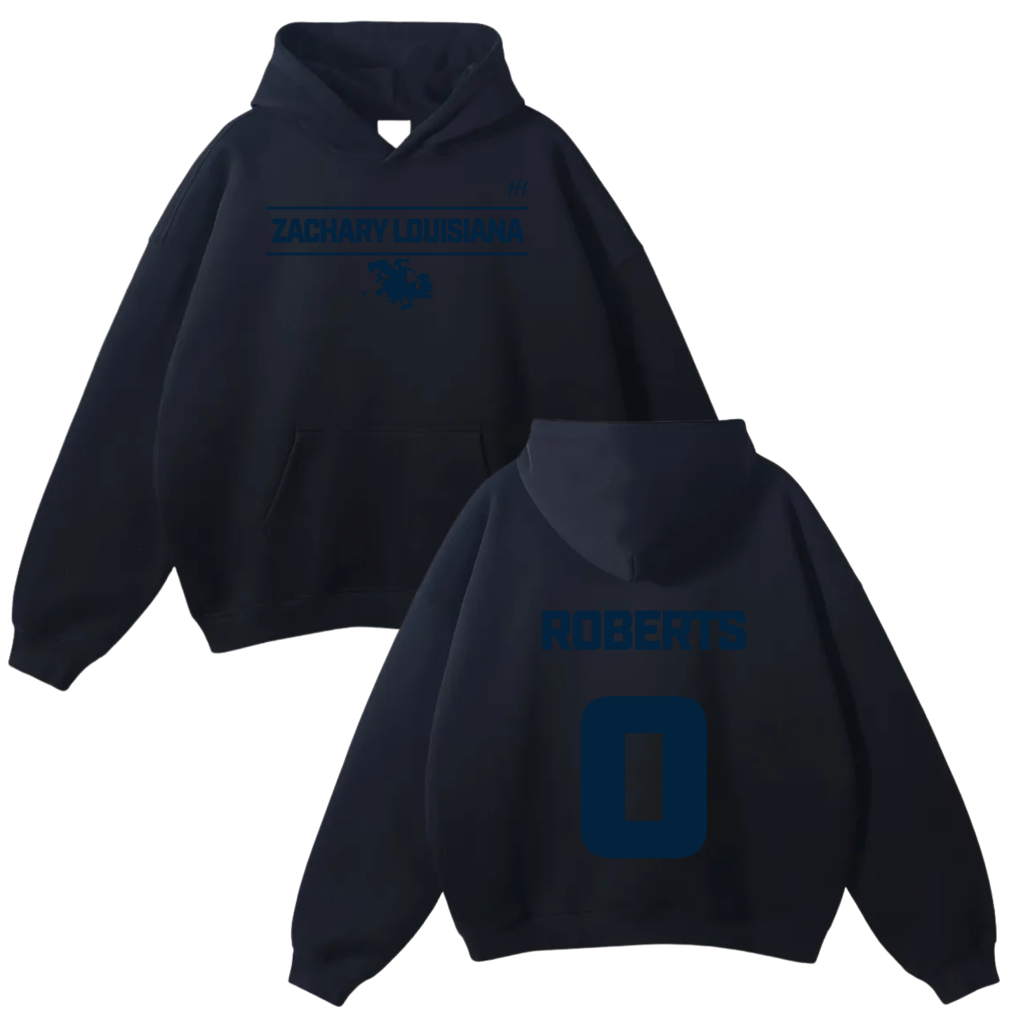 Eli Roberts Oversize Fleeced Hoodie