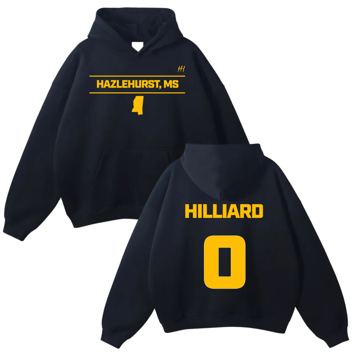 Danarius Hilliard Oversize Fleeced Hoodie