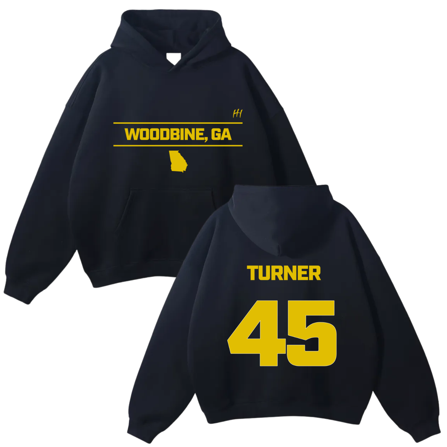 David Turner Oversize Fleeced Hoodie