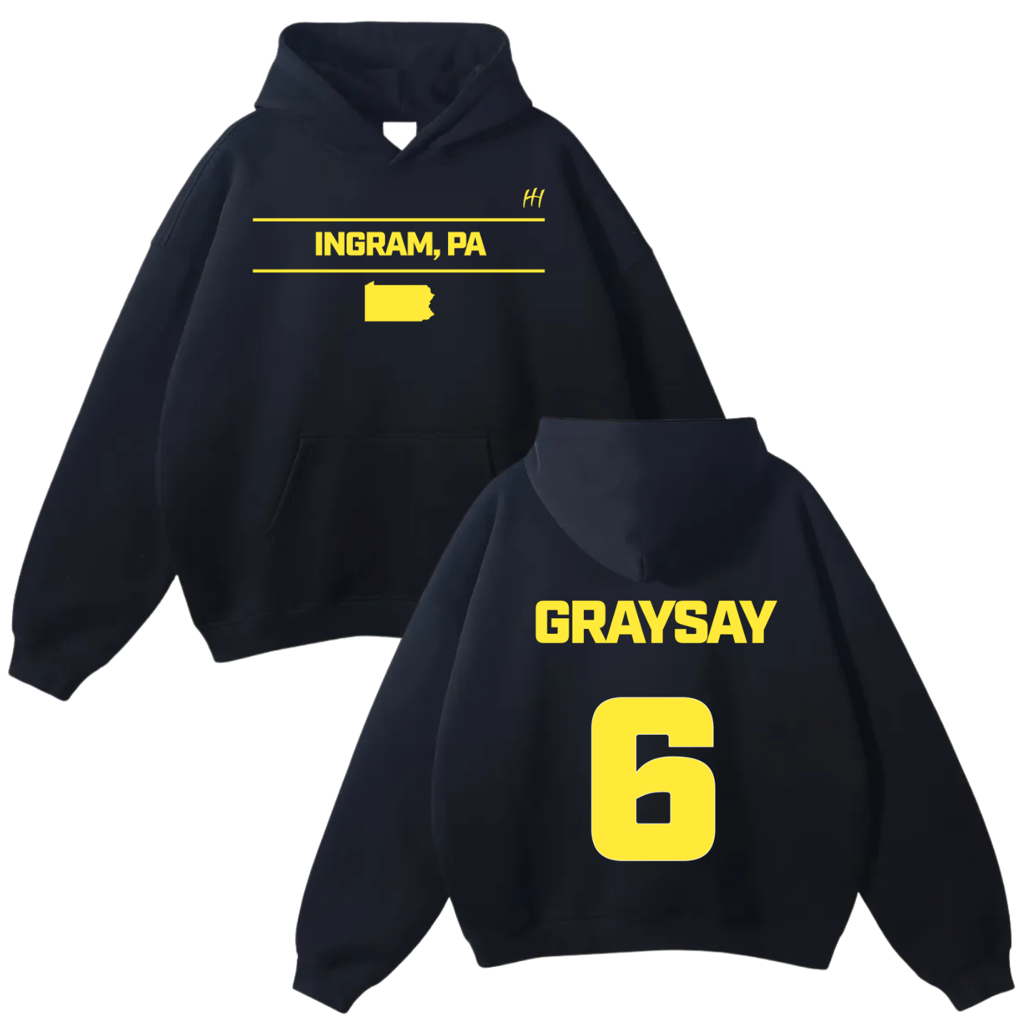 Tyler Graysay Oversize Fleeced Hoodie