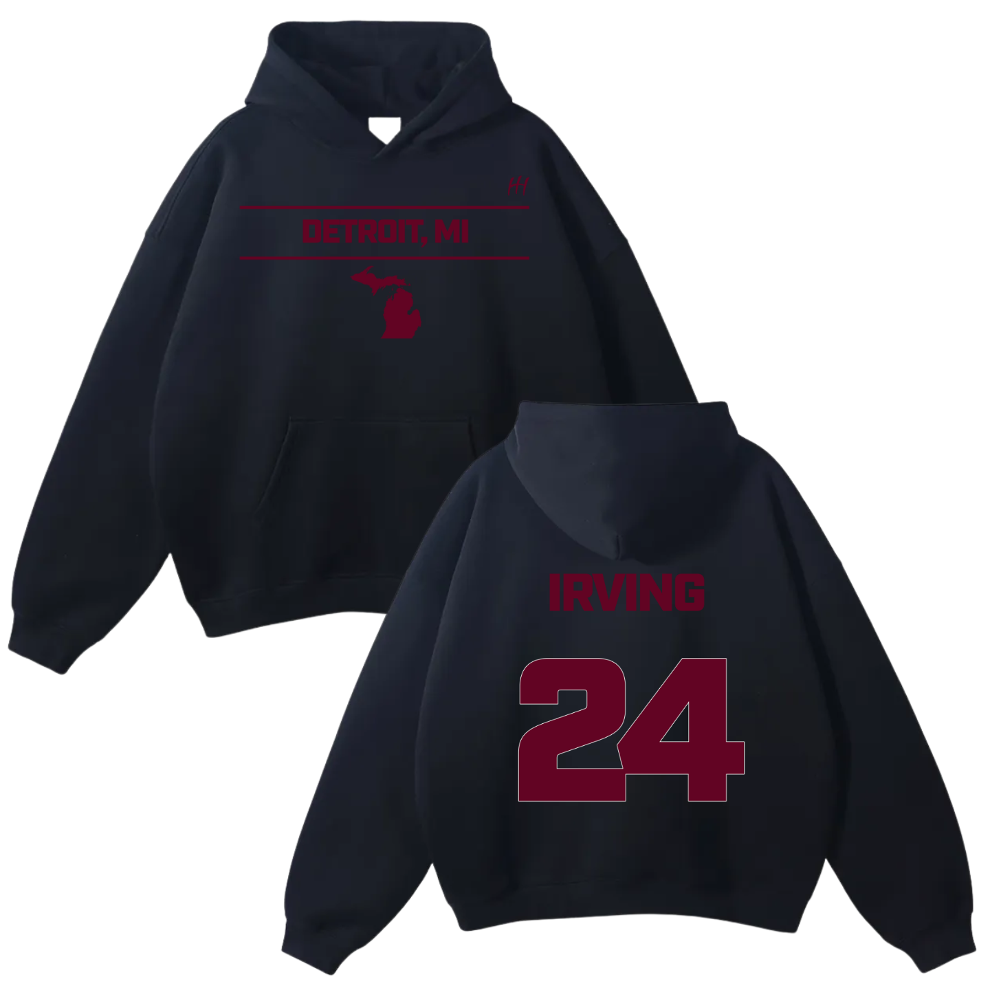 Devin Irving Oversize Fleeced Hoodie