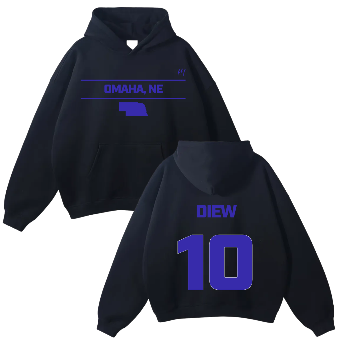 Deng Diew Oversize Fleeced Hoodie