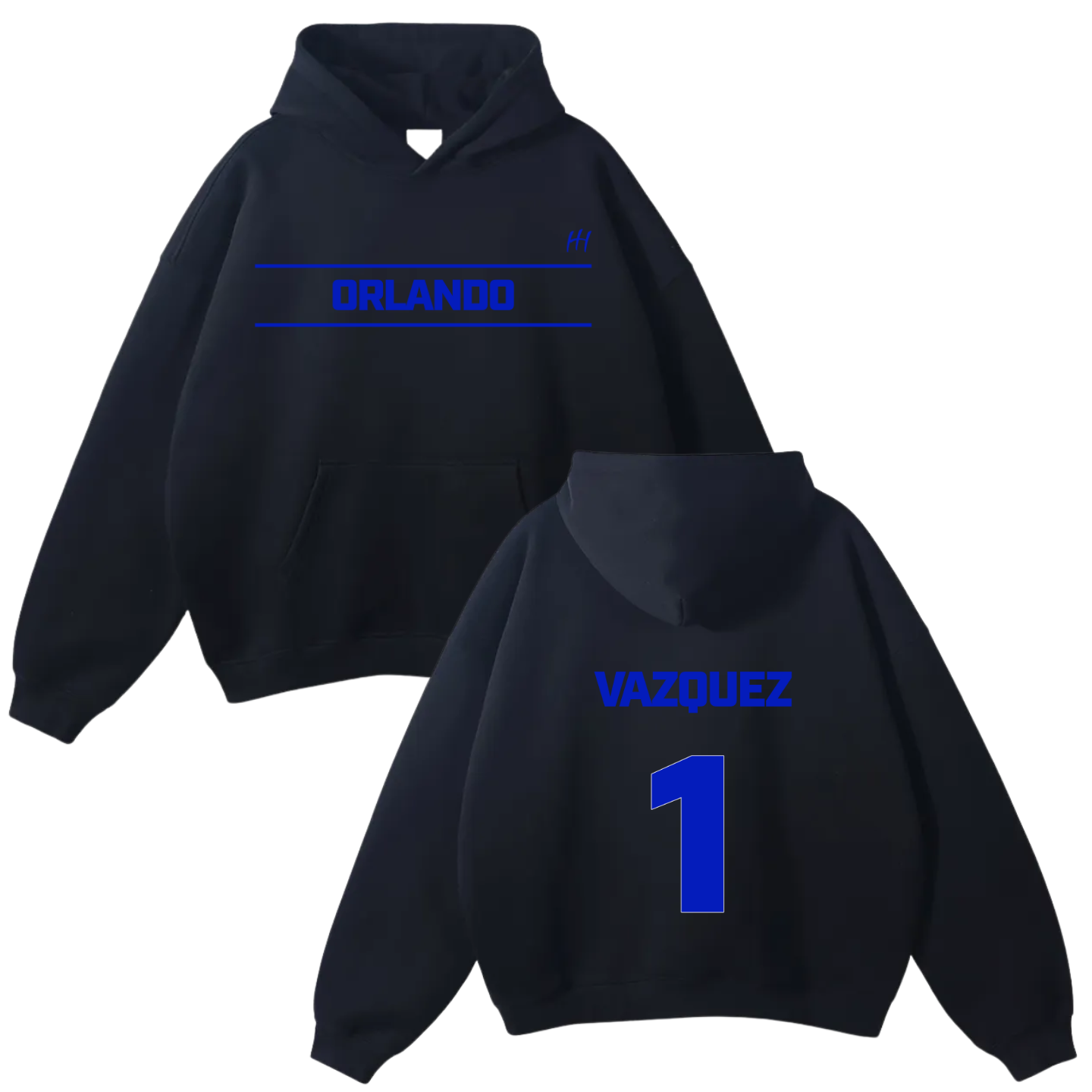 John Vazquez Oversize Fleeced Hoodie