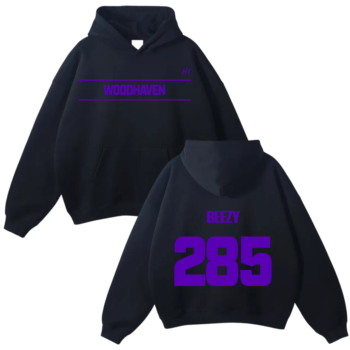 Brandon Ratliff Oversize Fleeced Hoodie
