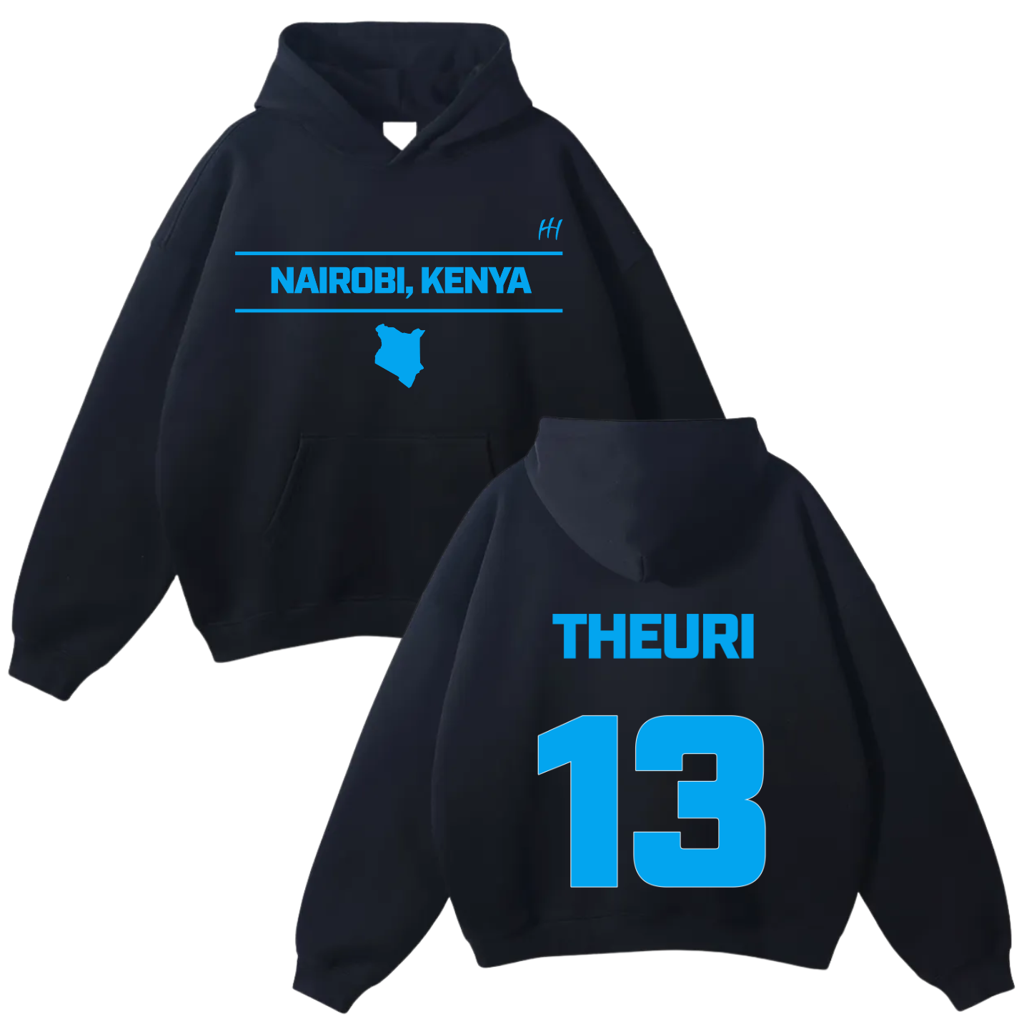 Craig Muturi Theuri Oversize Fleeced Hoodie