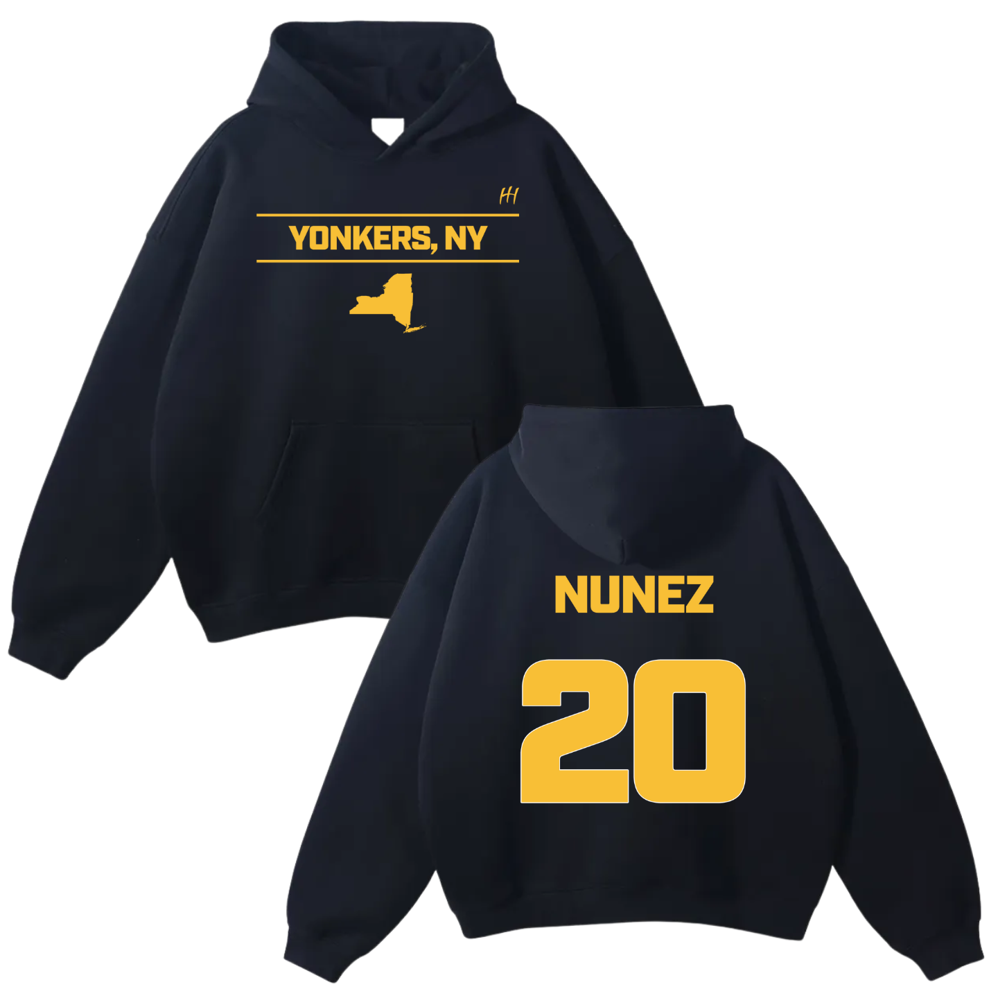 JL Nunez Oversize Fleeced Hoodie