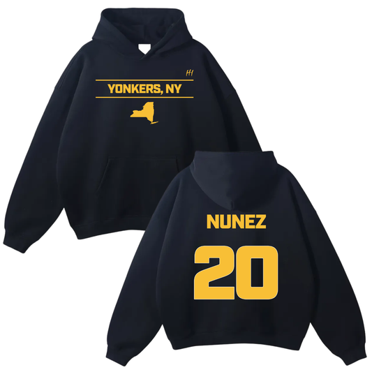 JL Nunez Oversize Fleeced Hoodie