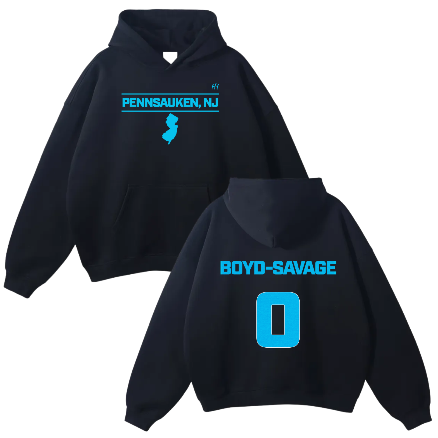 Jalen Boyd Savage Oversize Fleeced Hoodie