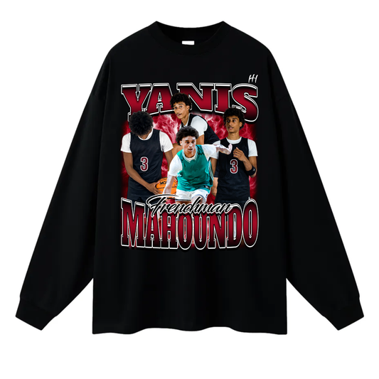 Yanis Mahoundo Long Sleeve Tee