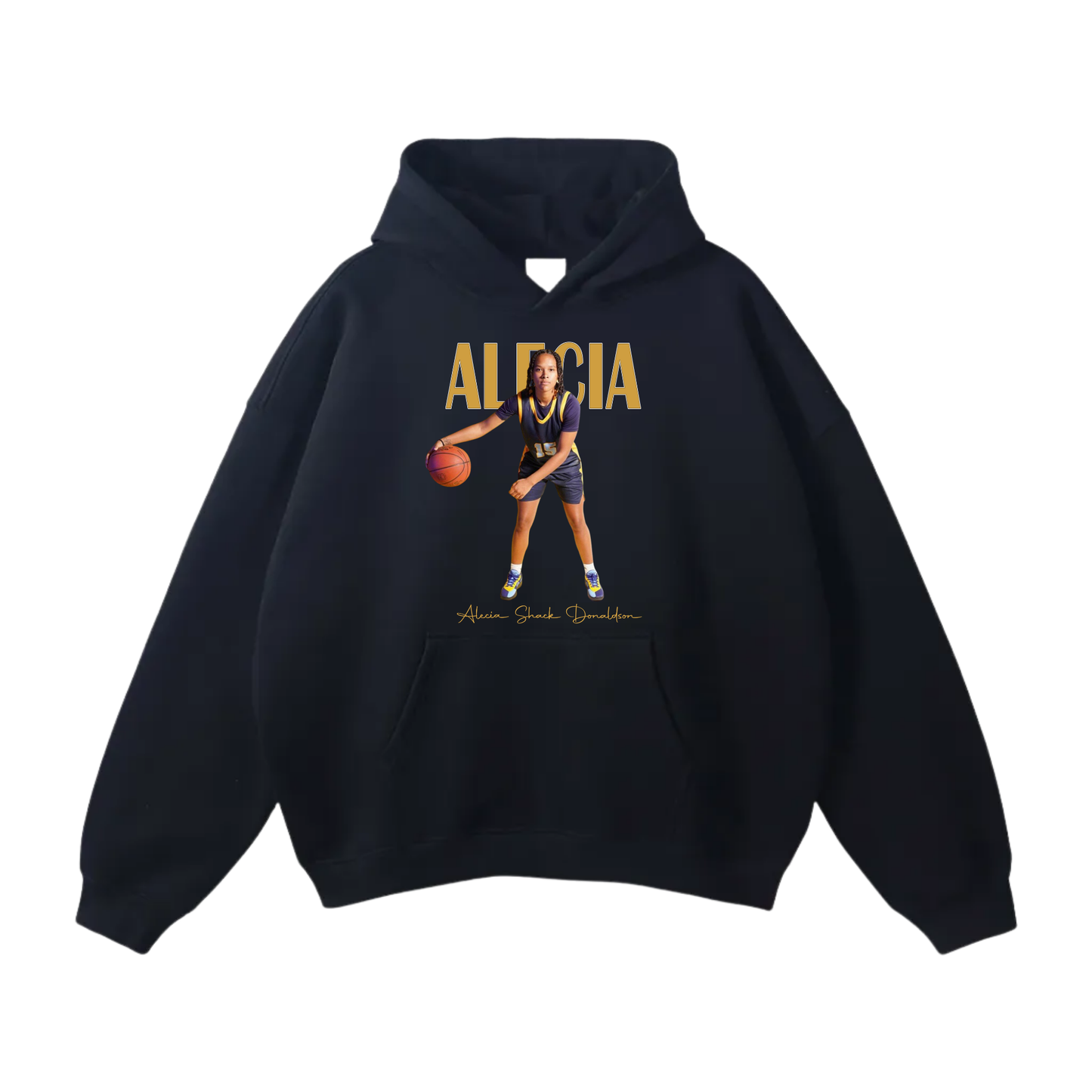 Alecia Shack Donaldson Oversize Fleeced Hoodie