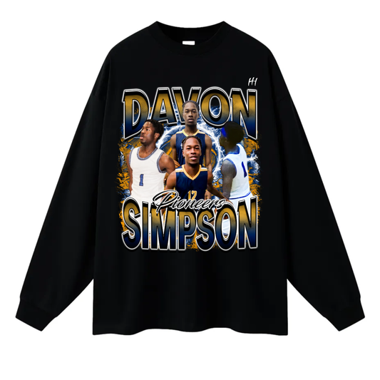 Davon Simpson Long Sleeve Tee