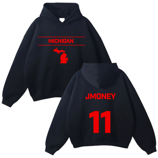 Jeremiah Gibson Oversize Fleeced Hoodie