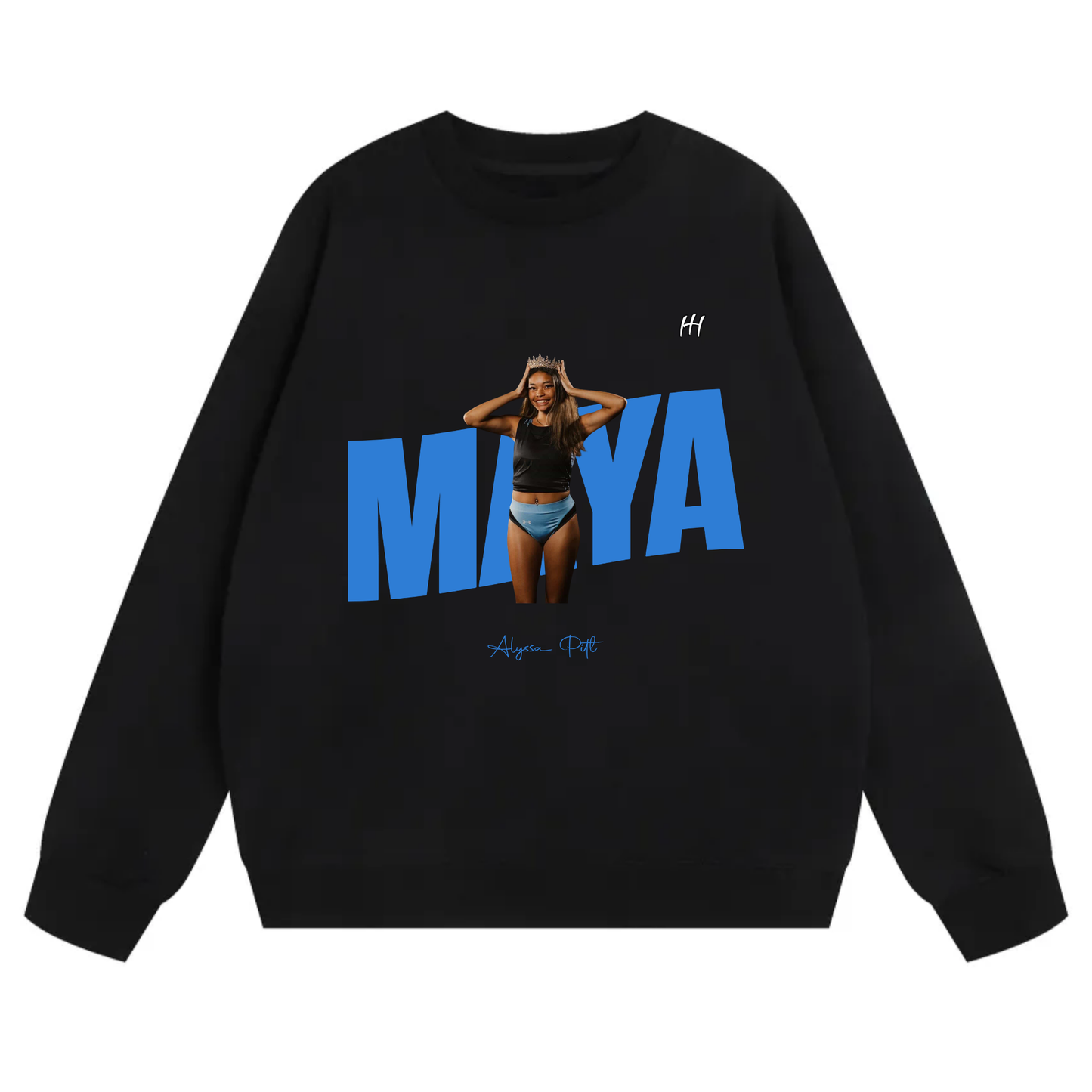 Alyssa Pitt Heavyweight Crewneck Sweatshirt