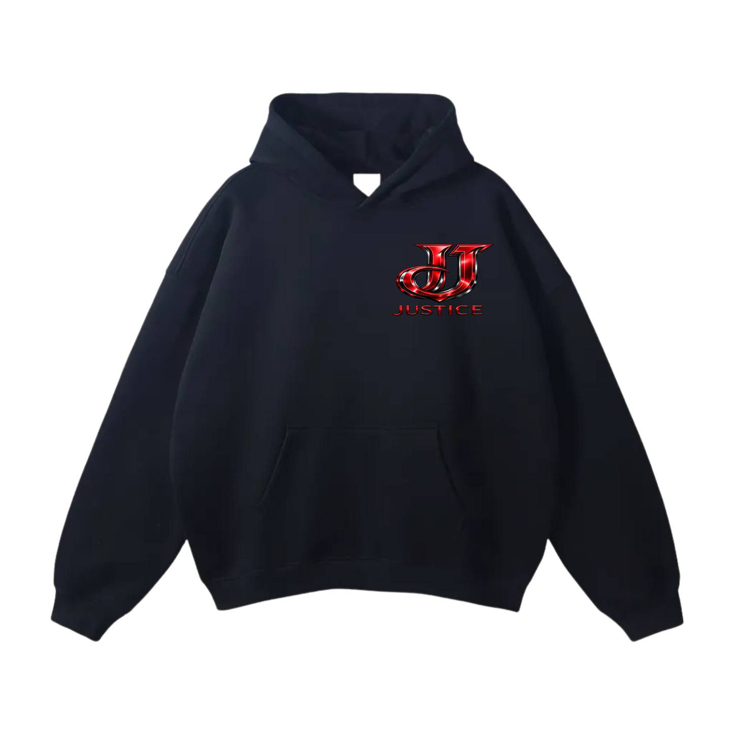 Justice Johnson Oversize Fleeced Hoodie