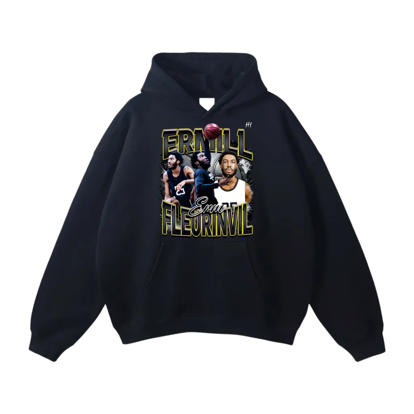 Ermill Fleurinvil Oversize Fleeced Hoodie