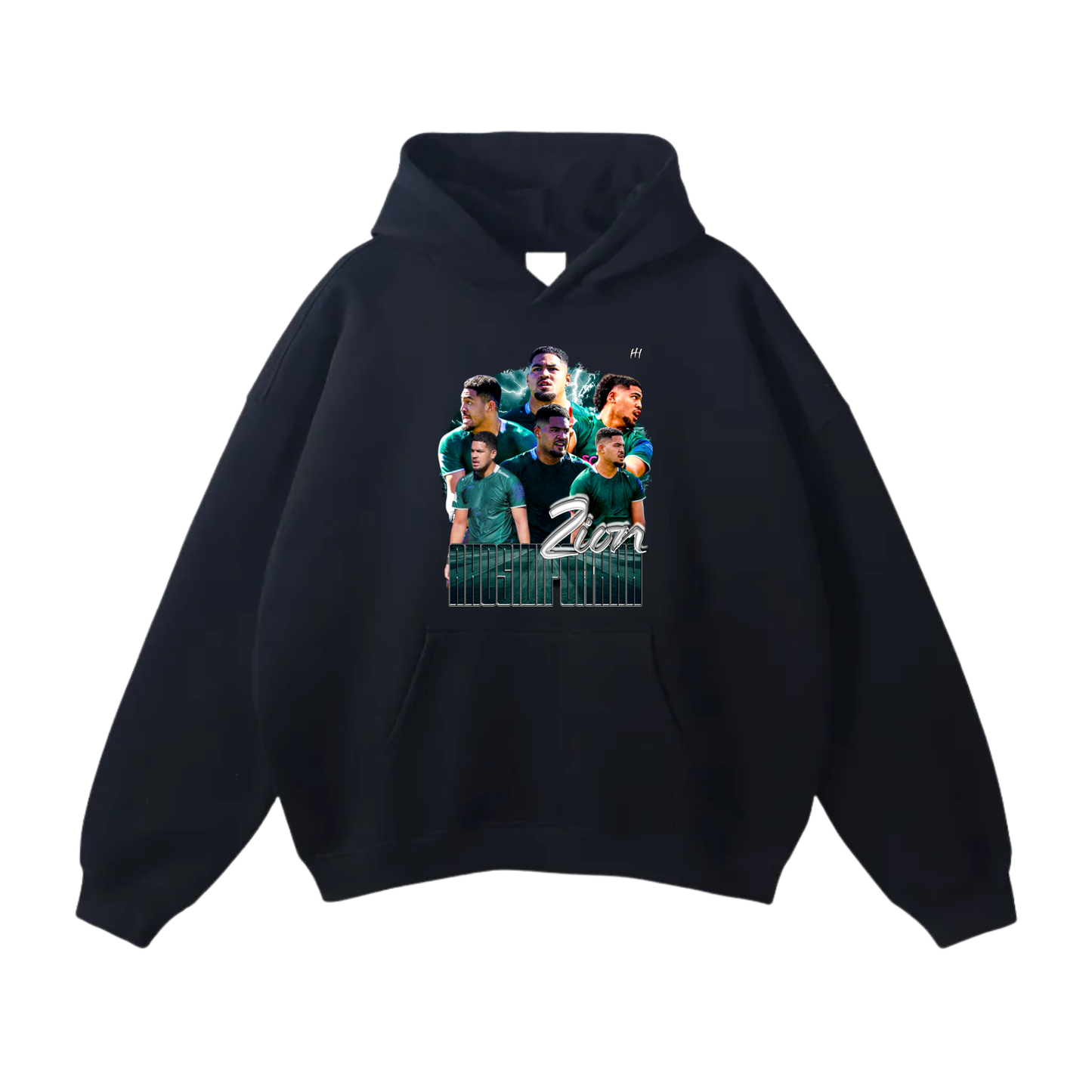 Zion Ahosivi-Poitaha Oversize Fleeced Hoodie