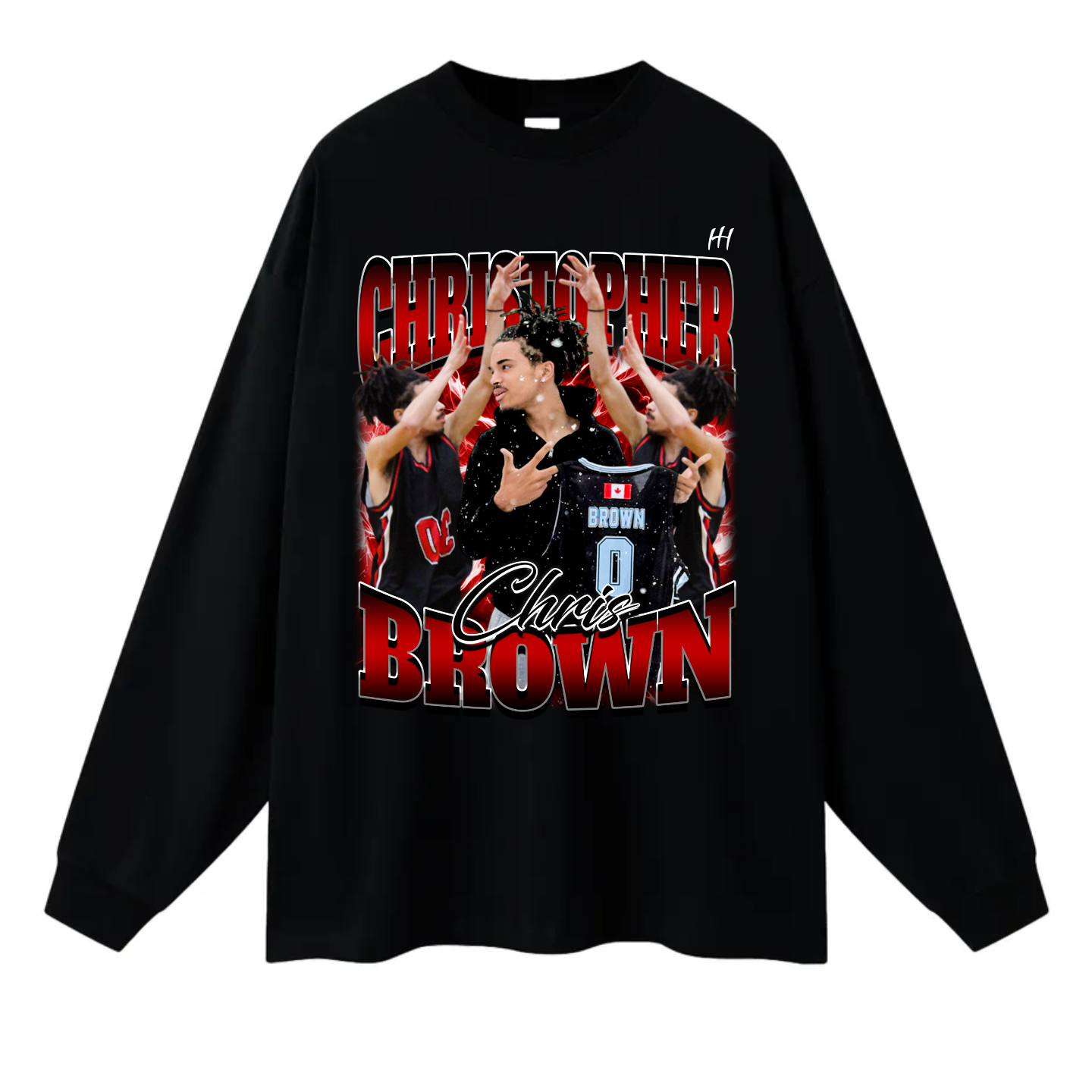 Christopher Brown Long Sleeve Tee