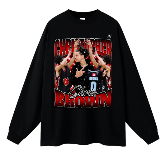 Christopher Brown Long Sleeve Tee