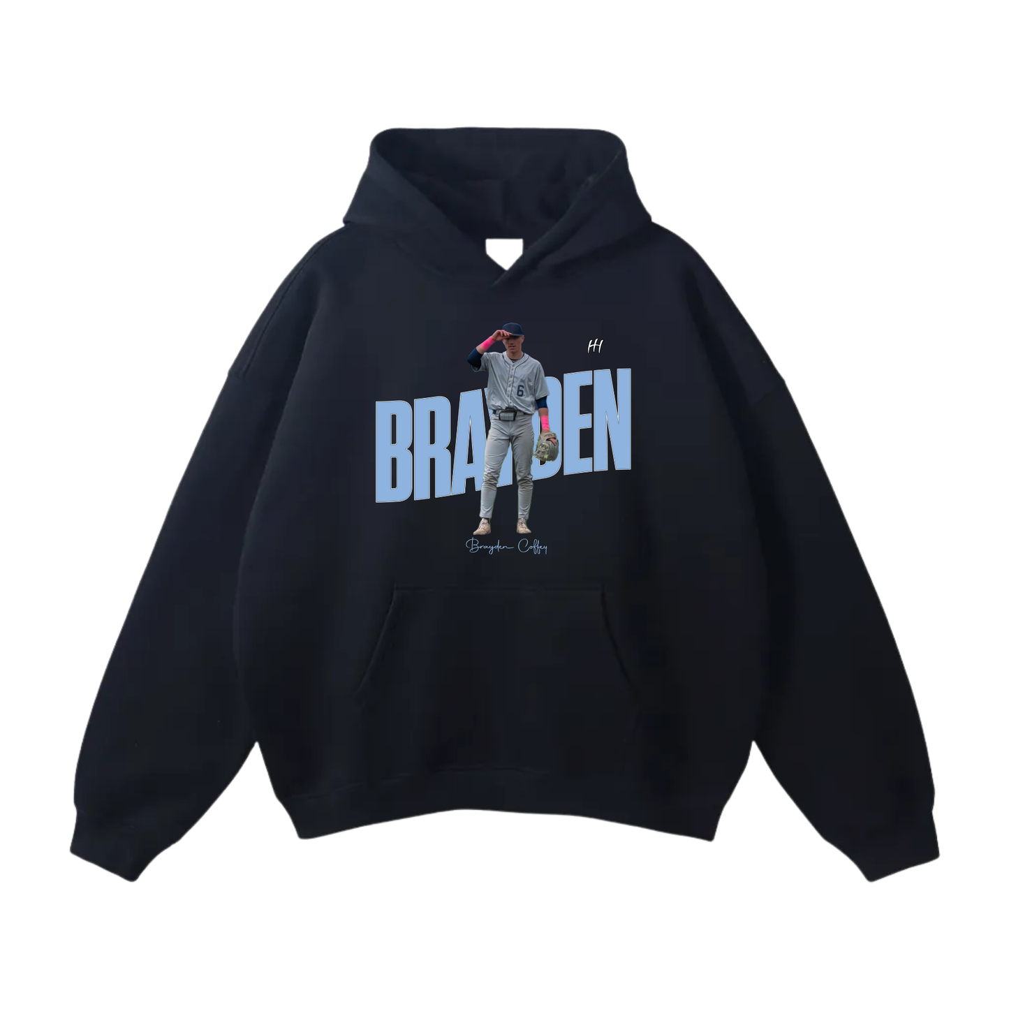Brayden Coffey Oversize Fleeced Hoodie