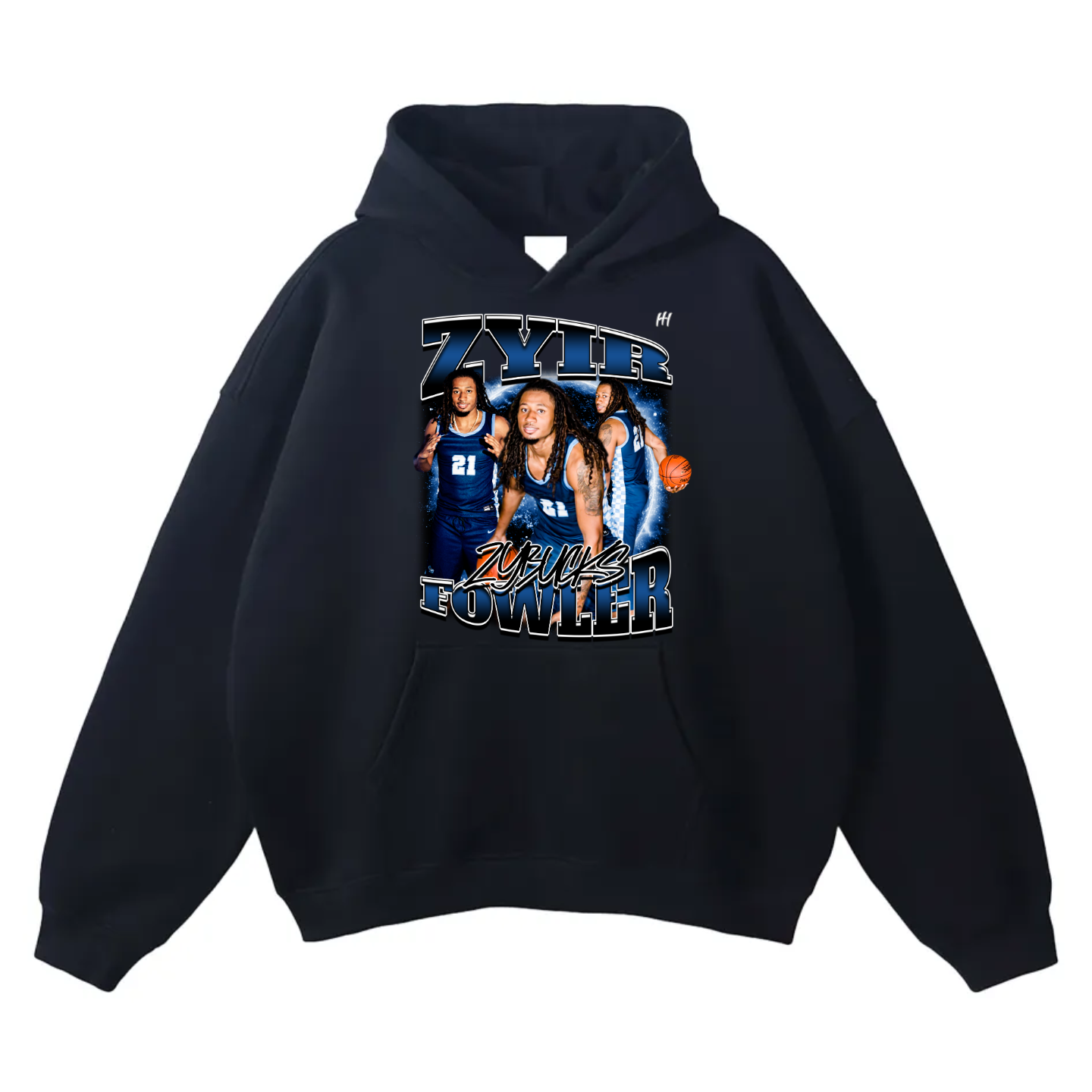 Zyir Fowler Oversize Fleeced Hoodie