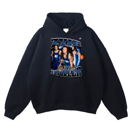 Zyir Fowler Oversize Fleeced Hoodie