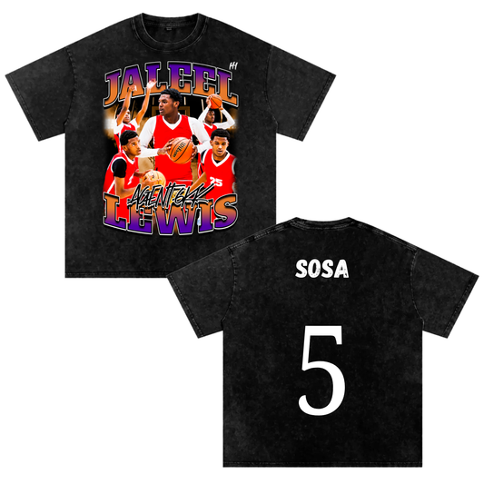 Jaleel Lewis  Heavyweight Oversized T-shirt