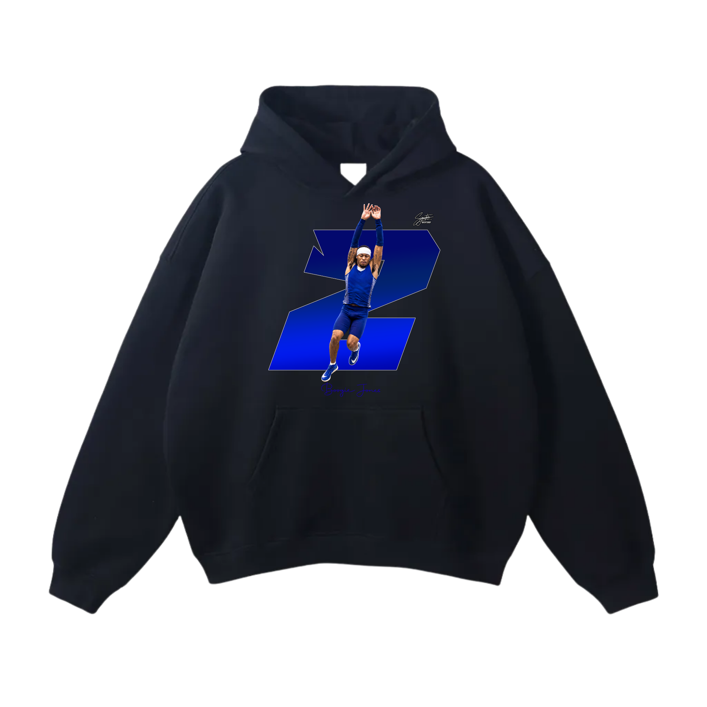 Boogie Jones Oversize Fleeced Hoodie