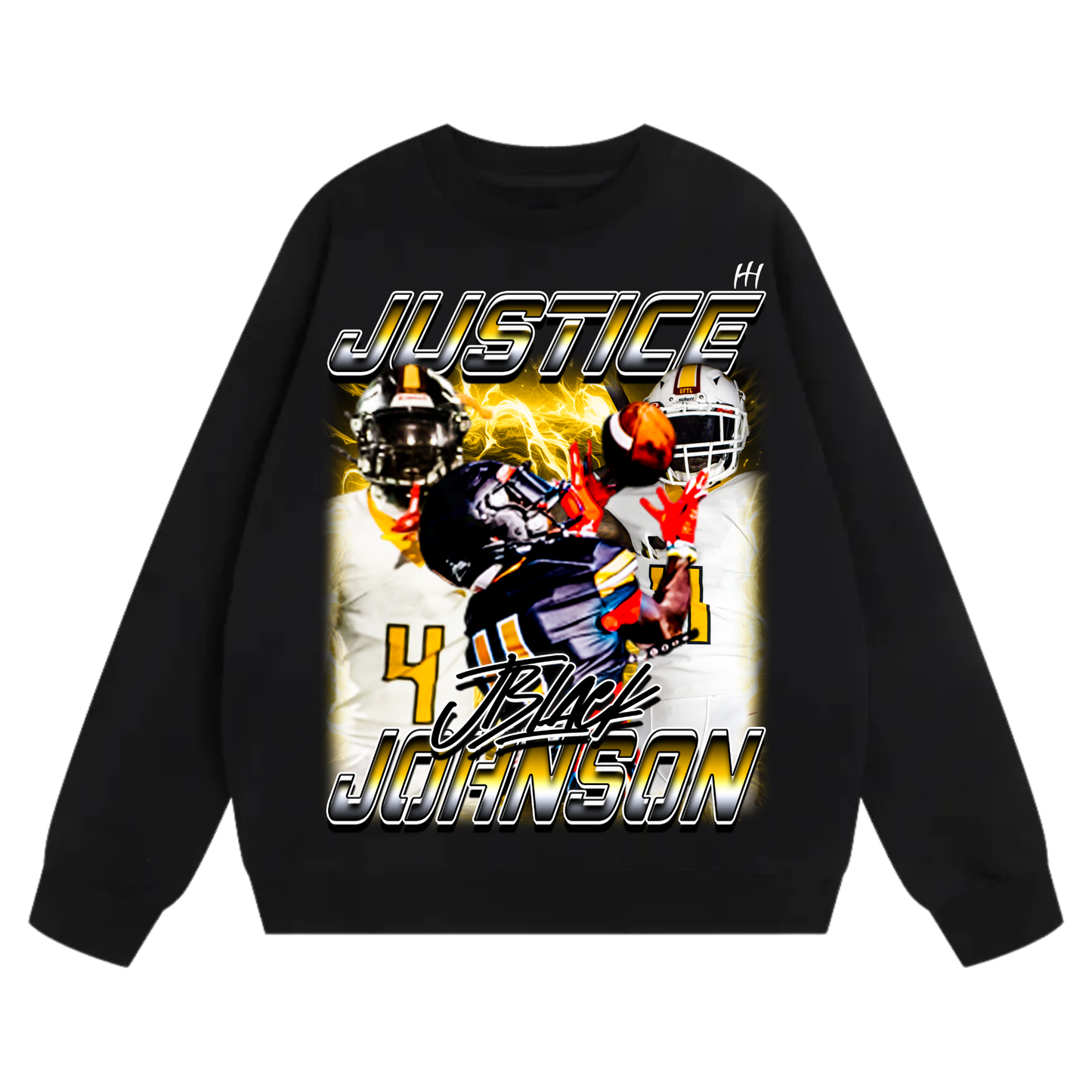 Justice Johnson Heavyweight Crewneck Sweatshirt