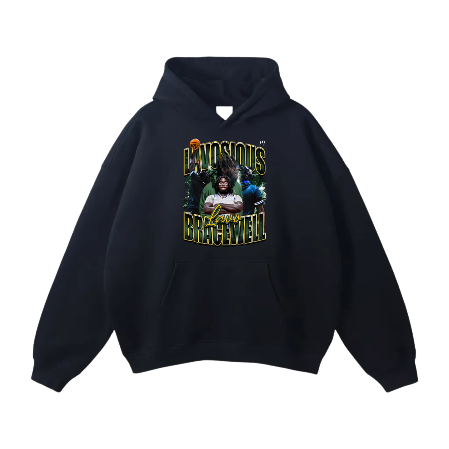 Lavosious Bracewell Oversize Fleeced Hoodie