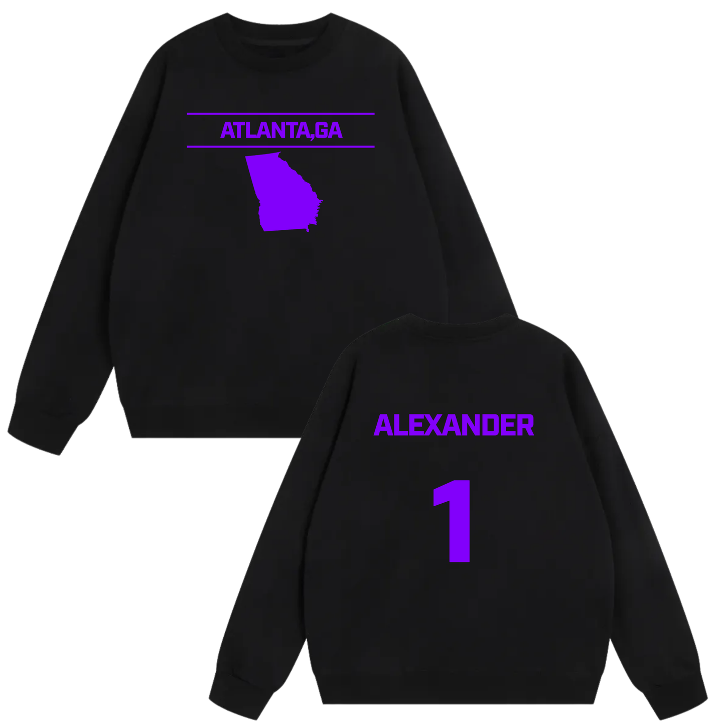 Jaylan Alexander Heavyweight Crewneck Sweatshirt