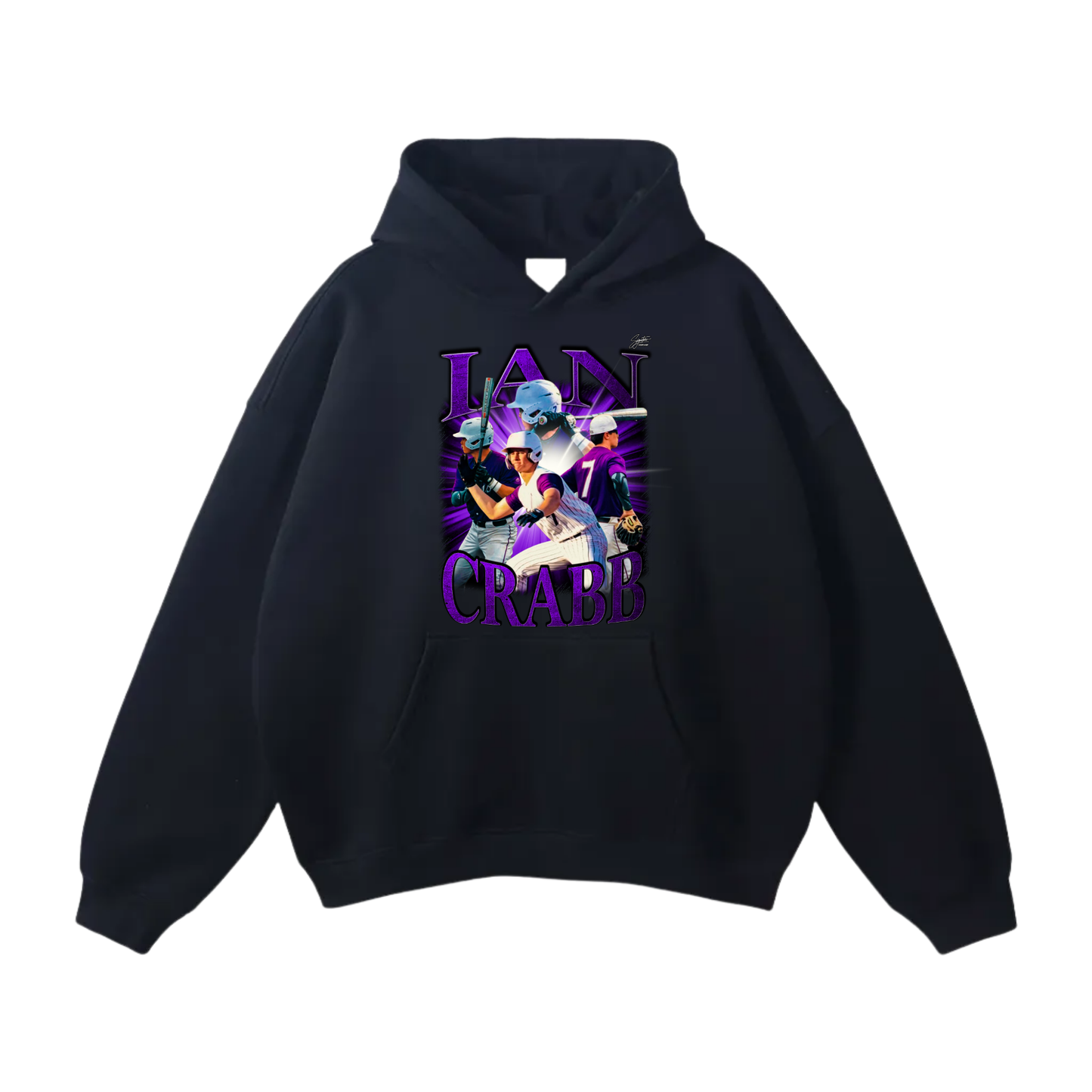 Ian Crabb Oversize Fleeced Hoodie