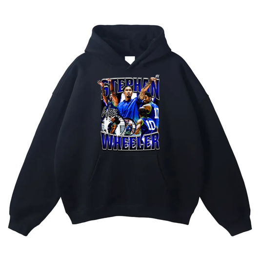 Stephan Wheeler Oversize Fleeced Hoodie