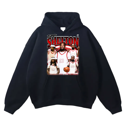DJ Shelton Oversize Fleeced Hoodie