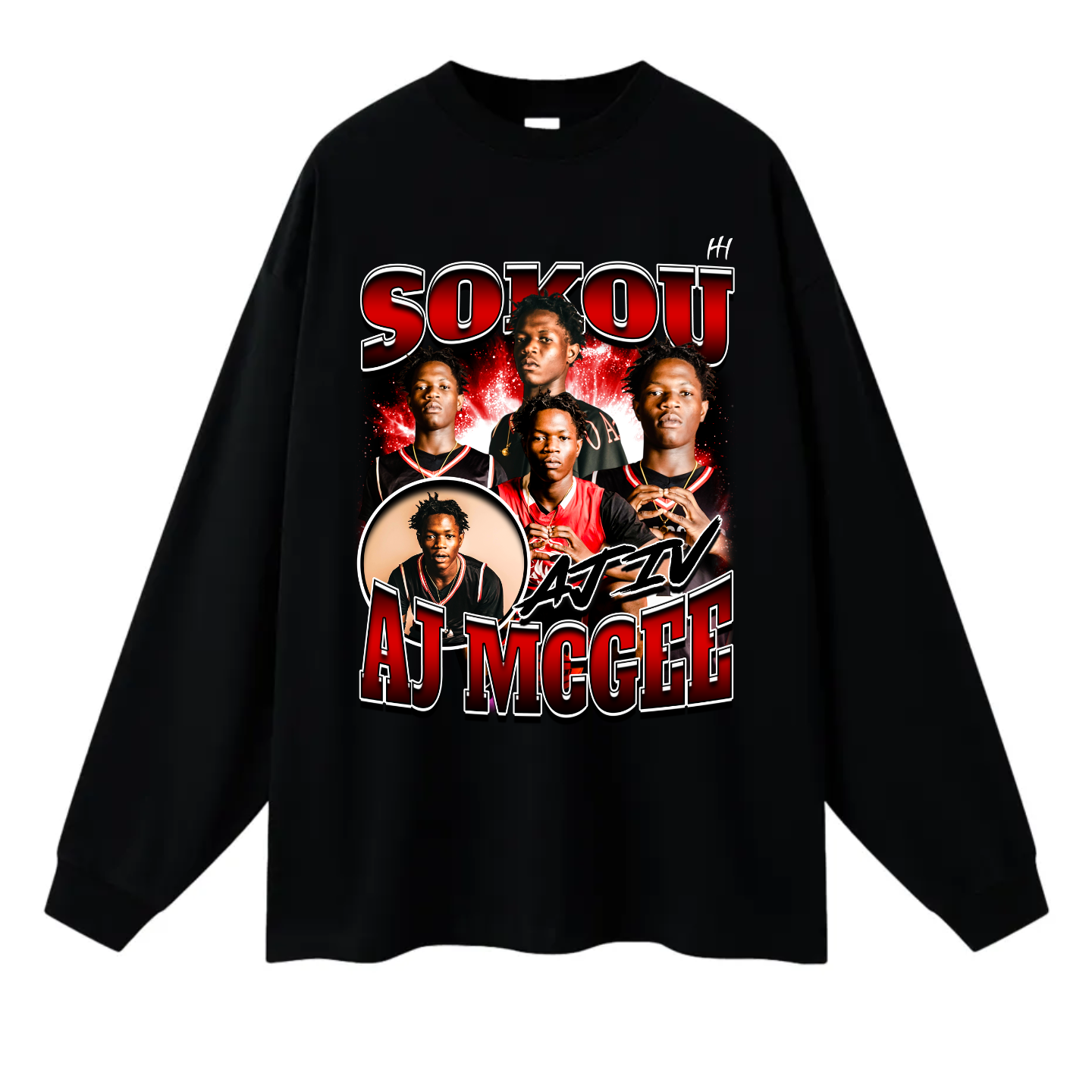 Sokou Aj McGee Long Sleeve Tee