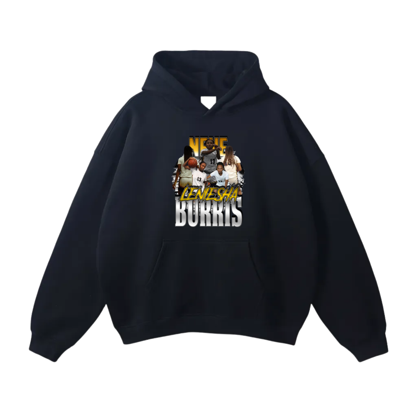 Leniesha Burris Oversize Fleeced Hoodie