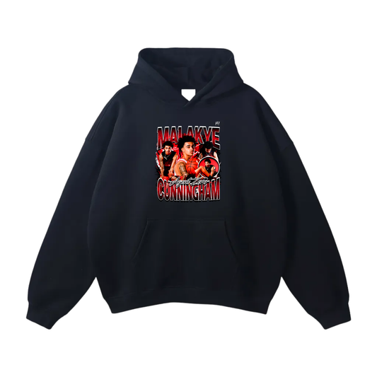 Malakye Cunningham Oversize Fleeced Hoodie