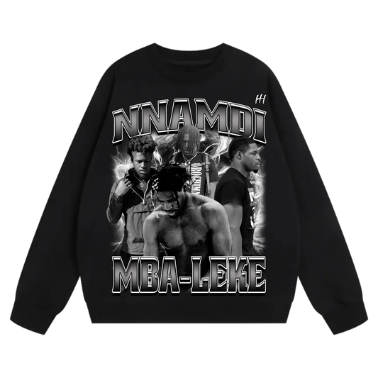 Nnamdi Steven Mba leke Heavyweight Crewneck Sweatshirt