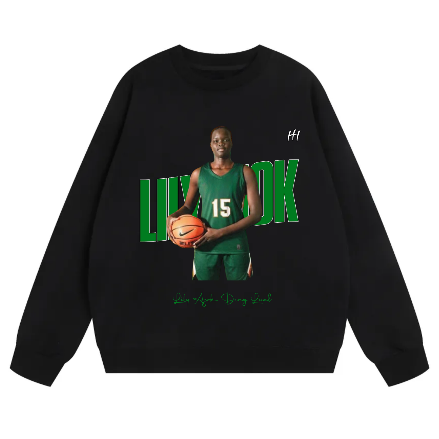 Lily Ajok Deng Lual Heavyweight Crewneck Sweatshirt