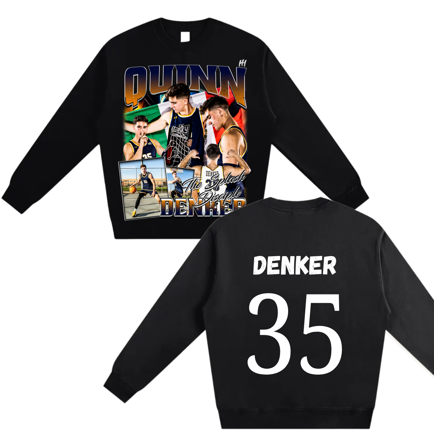 Quinn Denker Heavyweight Crewneck Sweatshirt