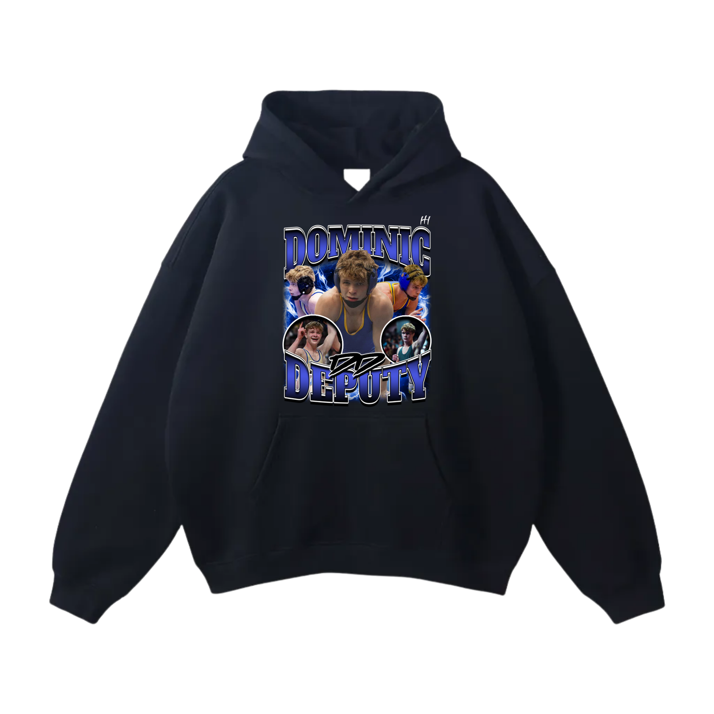 Dominic Deputy Oversize Fleeced Hoodie