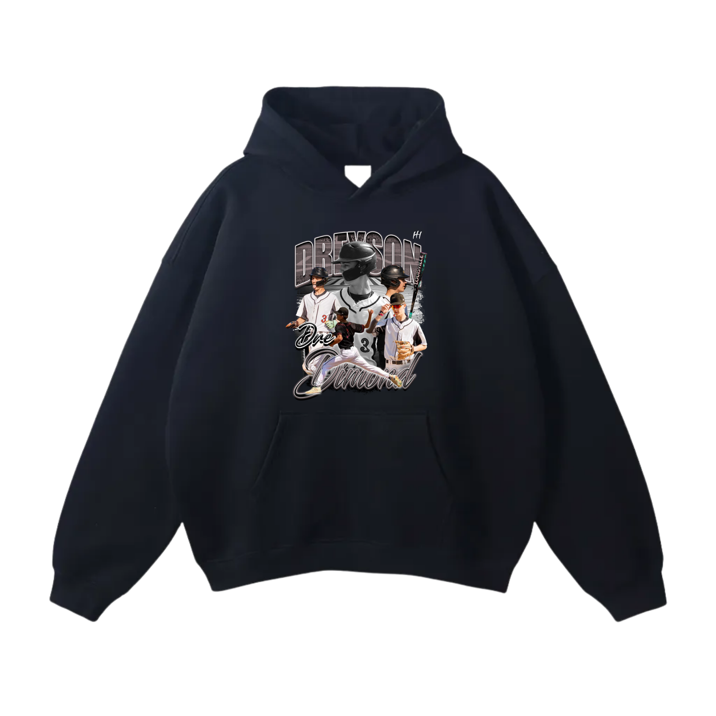 Dreyson Dimond Oversize Fleeced Hoodie