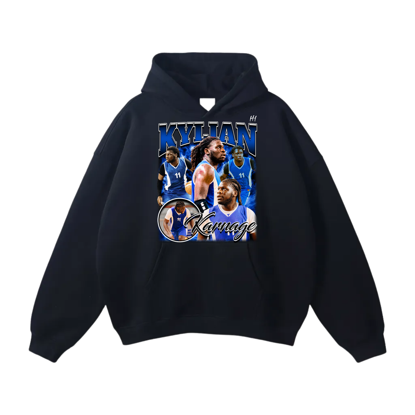Kylian Oversize Fleeced Hoodie