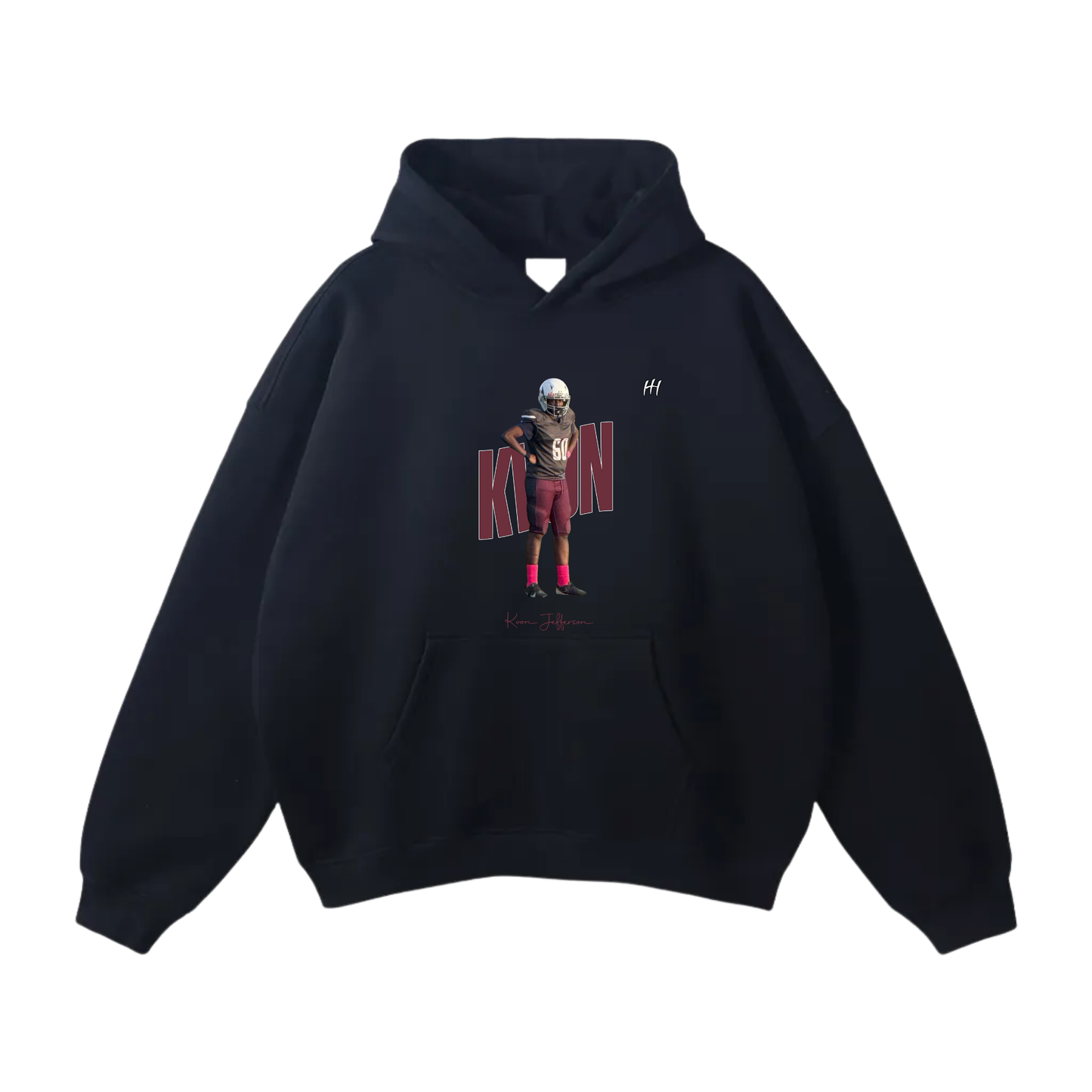 Kvon Jefferson Oversize Fleeced Hoodie